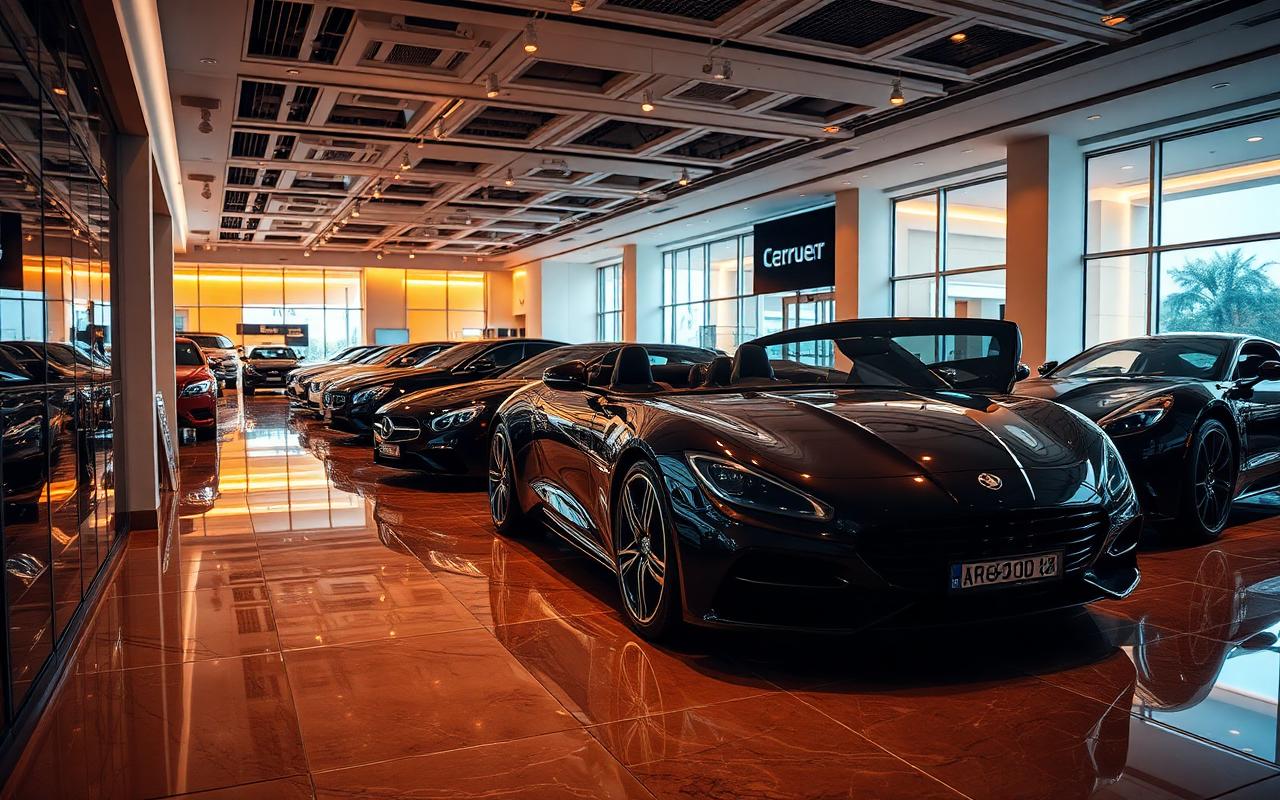 Luxury showroom